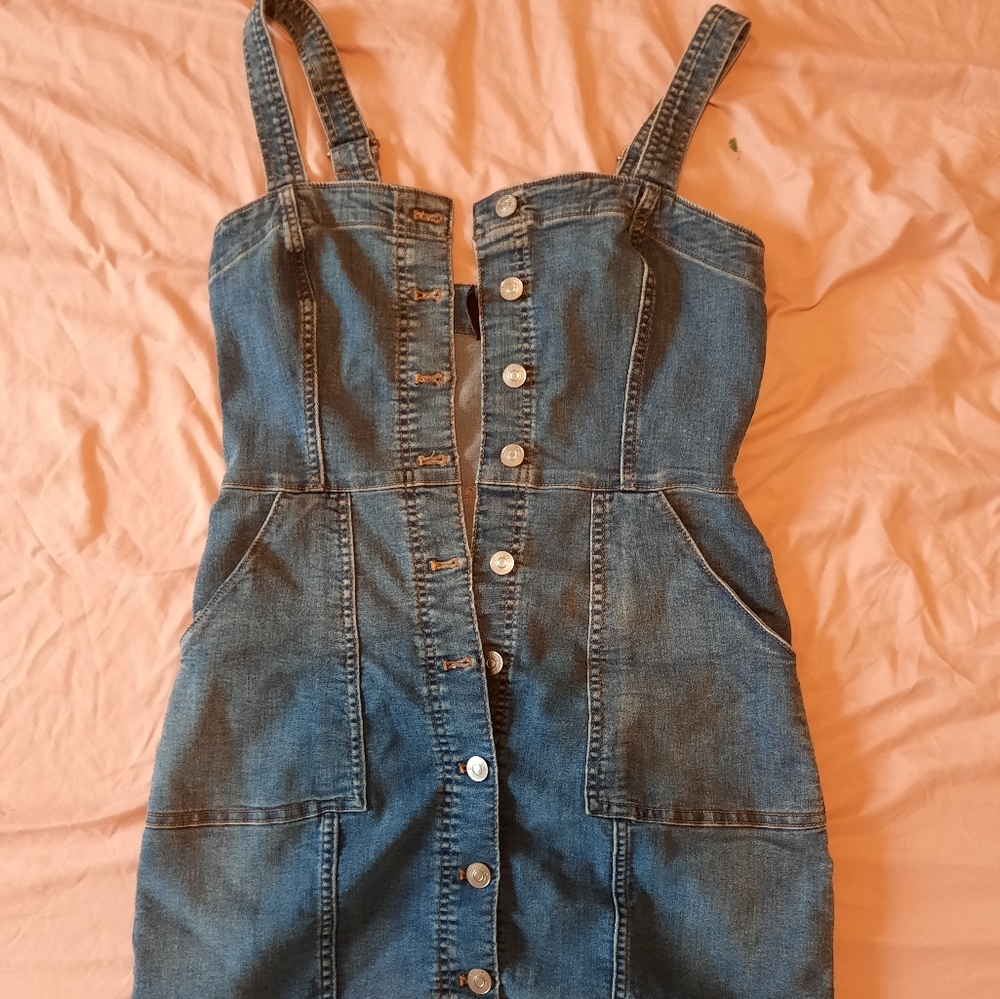 Denim dress